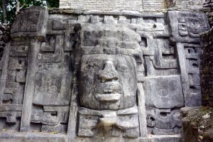 Face mask Temple Lamanai Belize
