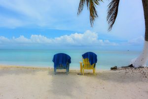 Belize Goff's Caye Beach Chairs