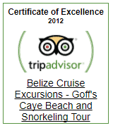 Trip Advisor Goffs Caye 2012