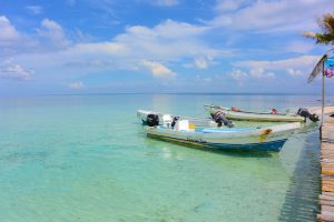 Boats to Goff's Caye